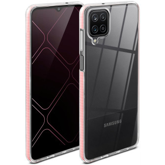 ONEFLOW Cushion Case Samsung Galaxy A12 Bumper Hülle – Rosa ONEFLOW Cushion Case Samsung Galaxy A12 Bumper Hülle – Rosa
