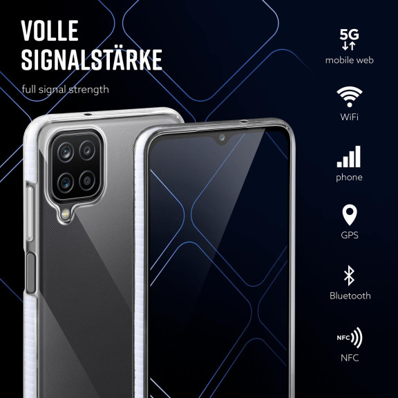 ONEFLOW Cushion Case Samsung Galaxy A12 Bumper Hülle – Weiteres Produktbild 4