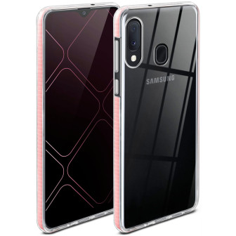 ONEFLOW Cushion Case Samsung Galaxy A20e Bumper Hülle – Rosa