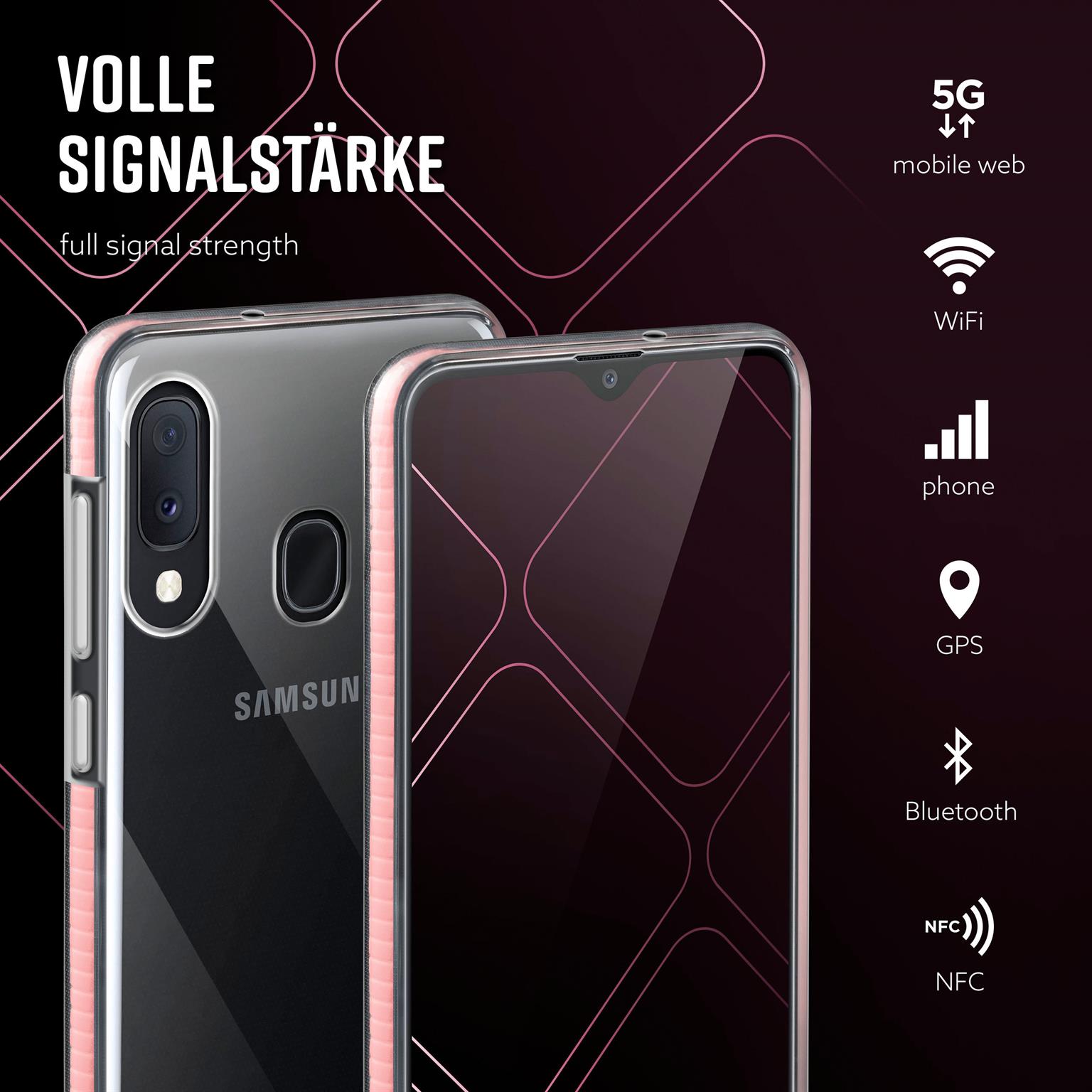 ONEFLOW Cushion Case Samsung Galaxy A20e Bumper Hülle – Weiteres Produktbild 3