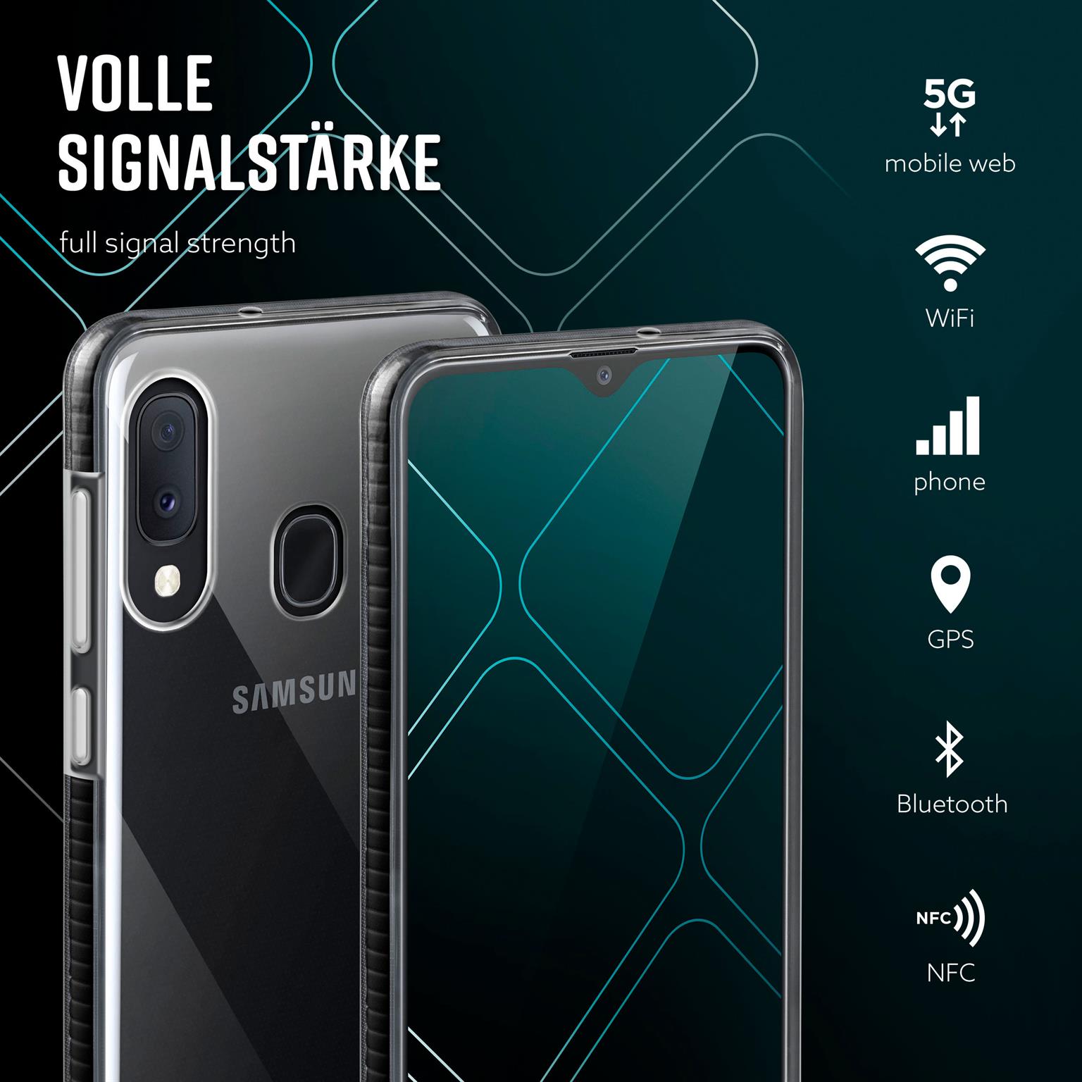 ONEFLOW Cushion Case Samsung Galaxy A20e Bumper Hülle – Weiteres Produktbild 3