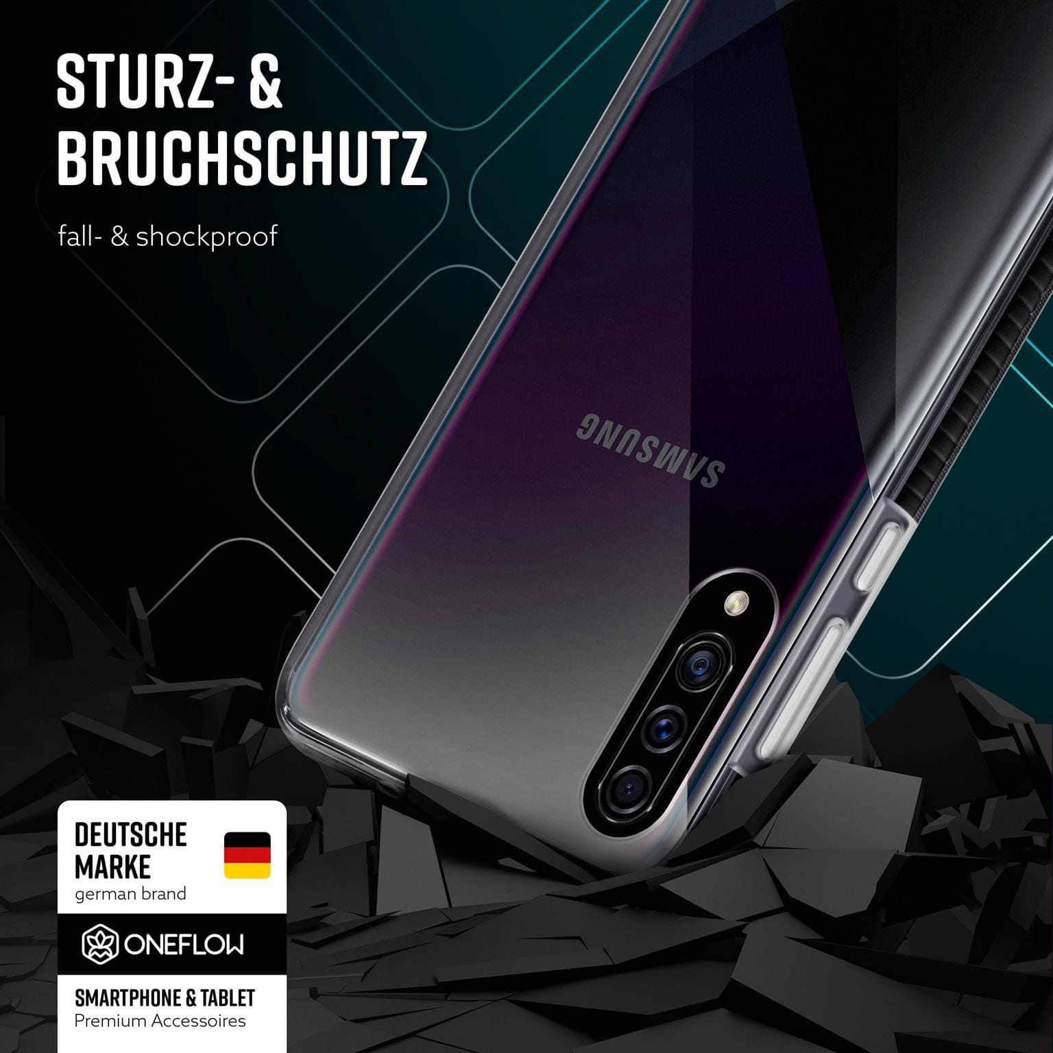 ONEFLOW Cushion Case Samsung Galaxy A50 Bumper Hülle – Weiteres Produktbild 3 ONEFLOW Cushion Case Samsung Galaxy A50 Bumper Hülle – Weiteres Produktbild 3