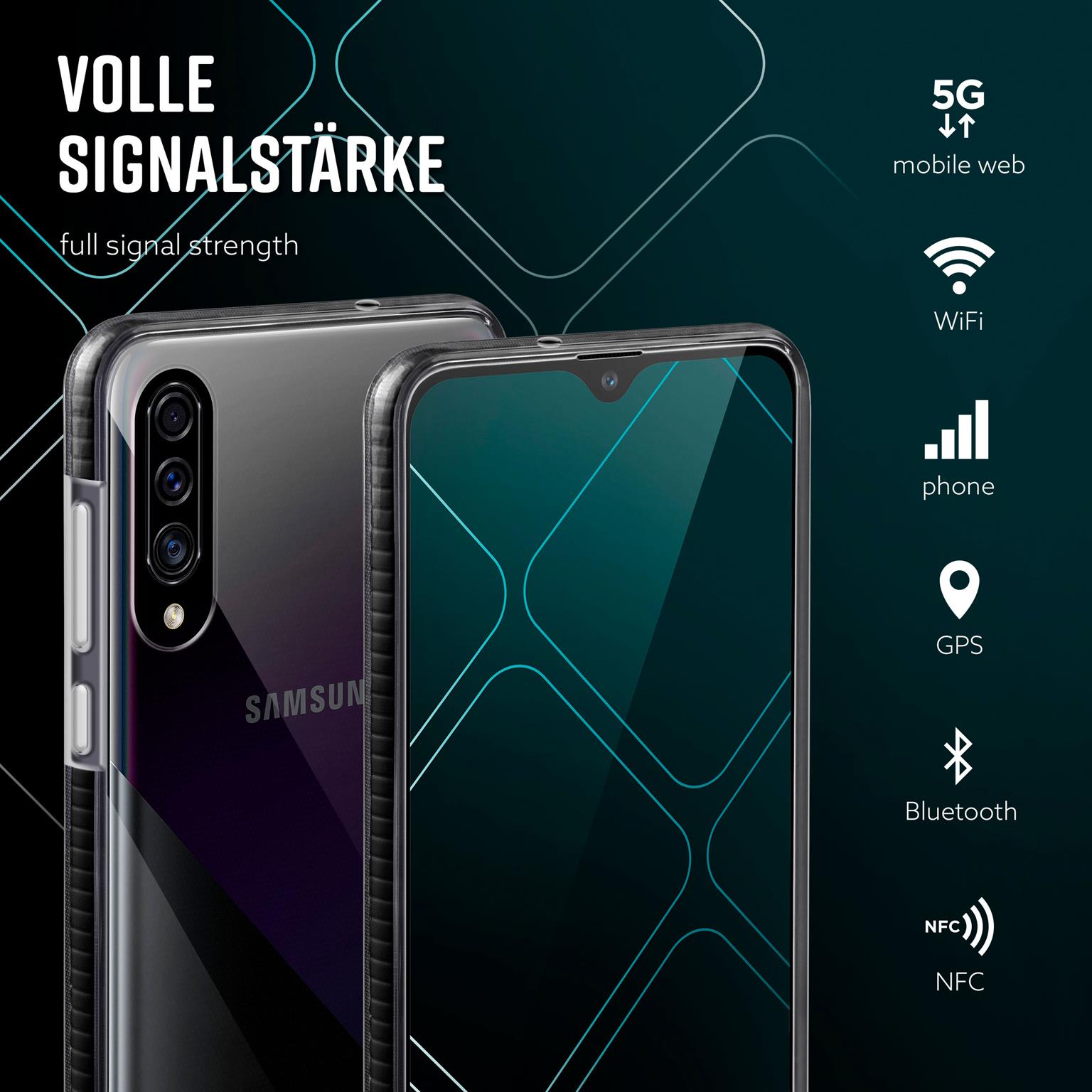 ONEFLOW Cushion Case Samsung Galaxy A50 Bumper Hülle – Weiteres Produktbild 4