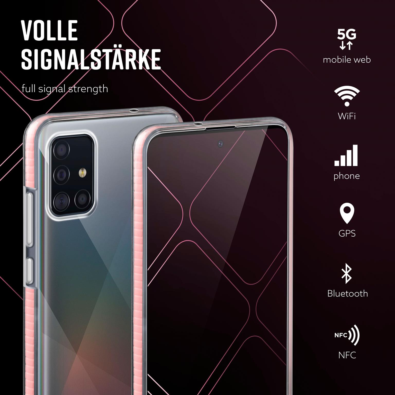 ONEFLOW Cushion Case Samsung Galaxy A51 Bumper Hülle – Weiteres Produktbild 4 ONEFLOW Cushion Case Samsung Galaxy A51 Bumper Hülle – Weiteres Produktbild 4