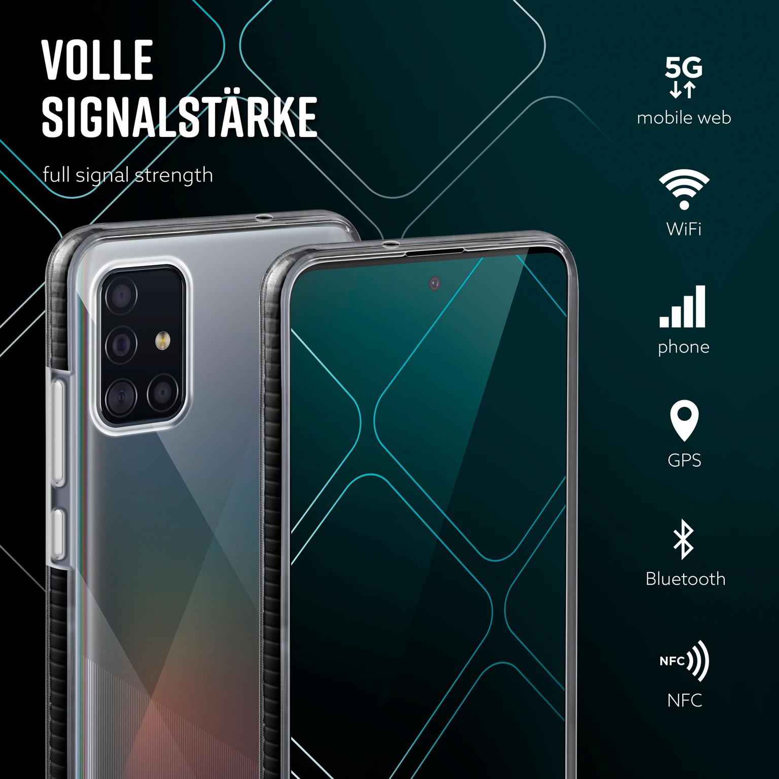 ONEFLOW Cushion Case Samsung Galaxy A51 Bumper Hülle – Weiteres Produktbild 4 ONEFLOW Cushion Case Samsung Galaxy A51 Bumper Hülle – Weiteres Produktbild 4