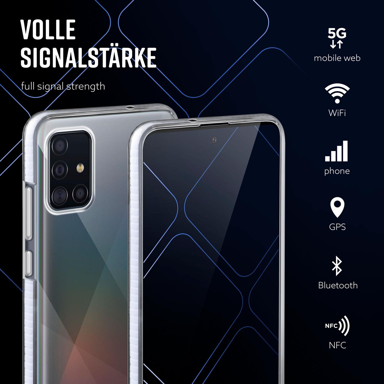 ONEFLOW Cushion Case Samsung Galaxy A51 Bumper Hülle – Weiteres Produktbild 4 ONEFLOW Cushion Case Samsung Galaxy A51 Bumper Hülle – Weiteres Produktbild 4