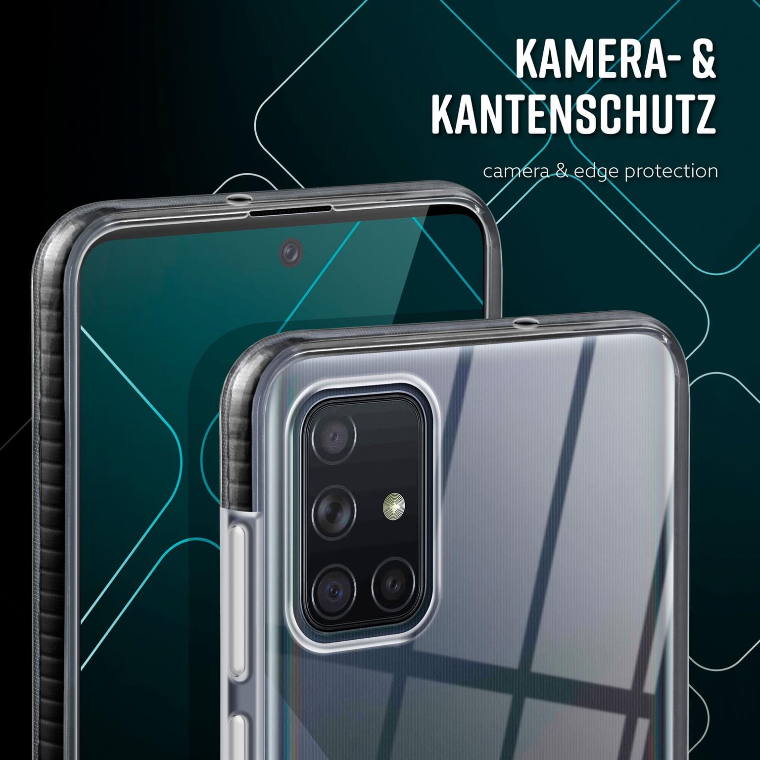 ONEFLOW Cushion Case Samsung Galaxy A71 Bumper Hülle – Weiteres Produktbild 2 ONEFLOW Cushion Case Samsung Galaxy A71 Bumper Hülle – Weiteres Produktbild 2