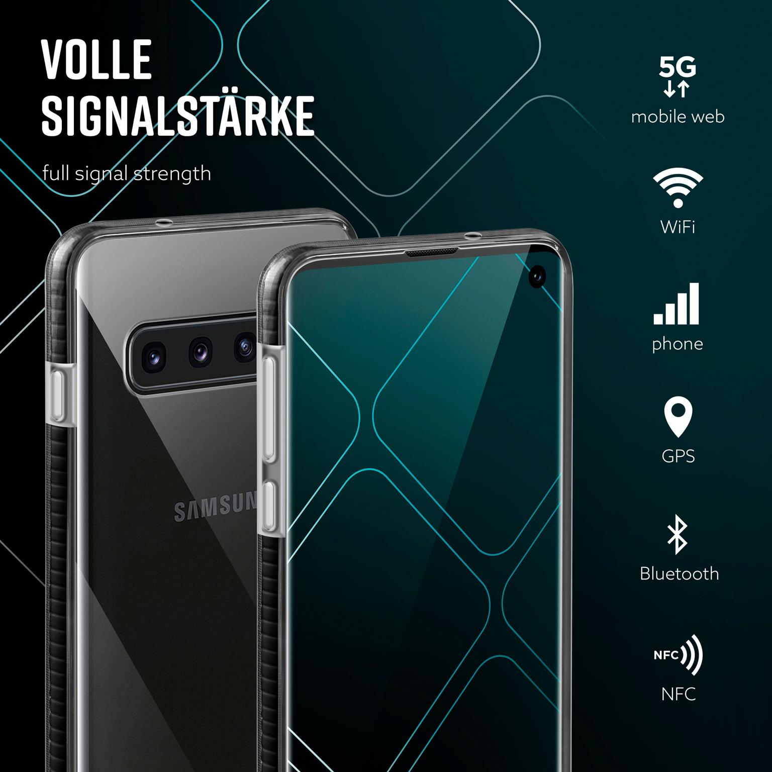 ONEFLOW Cushion Case Samsung Galaxy S10 Bumper Hülle – Weiteres Produktbild 4 ONEFLOW Cushion Case Samsung Galaxy S10 Bumper Hülle – Weiteres Produktbild 4