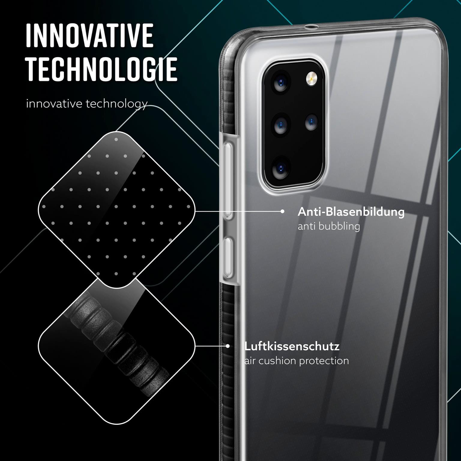 ONEFLOW Cushion Case Samsung Galaxy S20 Plus 5G Bumper Hülle – Weiteres Produktbild 5 ONEFLOW Cushion Case Samsung Galaxy S20 Plus 5G Bumper Hülle – Weiteres Produktbild 5