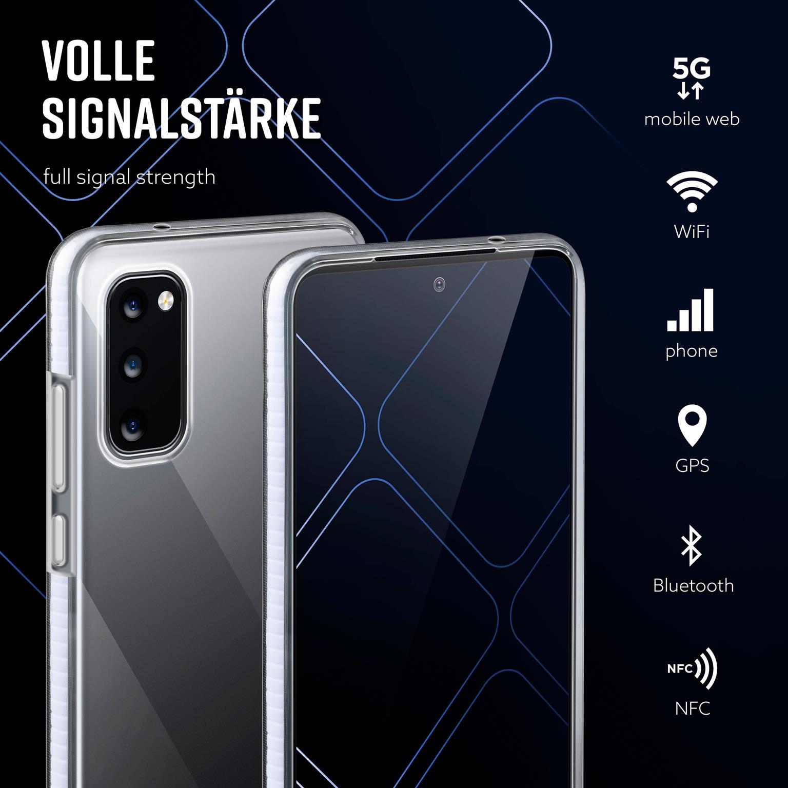 ONEFLOW Cushion Case Samsung Galaxy S20 Bumper Hülle – Weiteres Produktbild 4