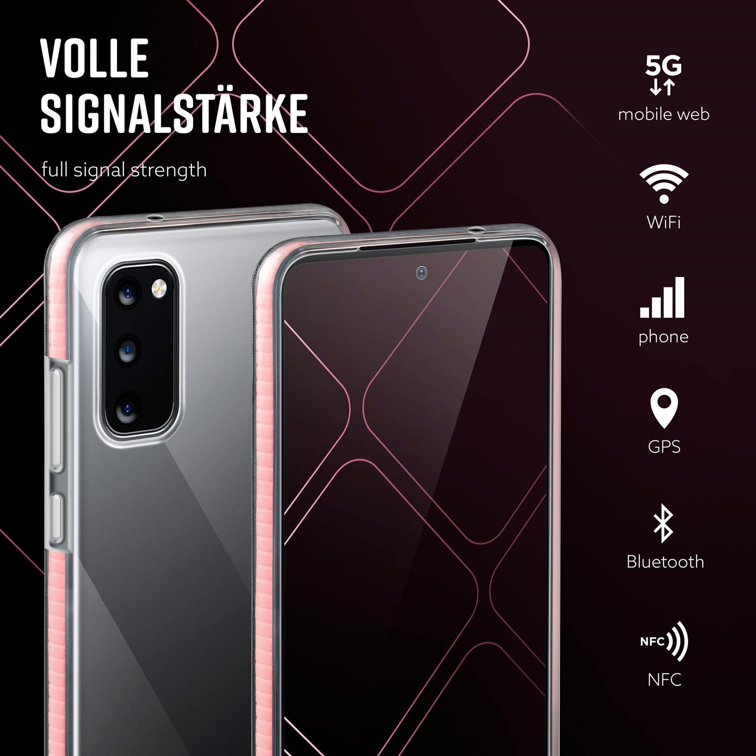 ONEFLOW Cushion Case Samsung Galaxy S20 5G Bumper Hülle – Weiteres Produktbild 4 ONEFLOW Cushion Case Samsung Galaxy S20 5G Bumper Hülle – Weiteres Produktbild 4
