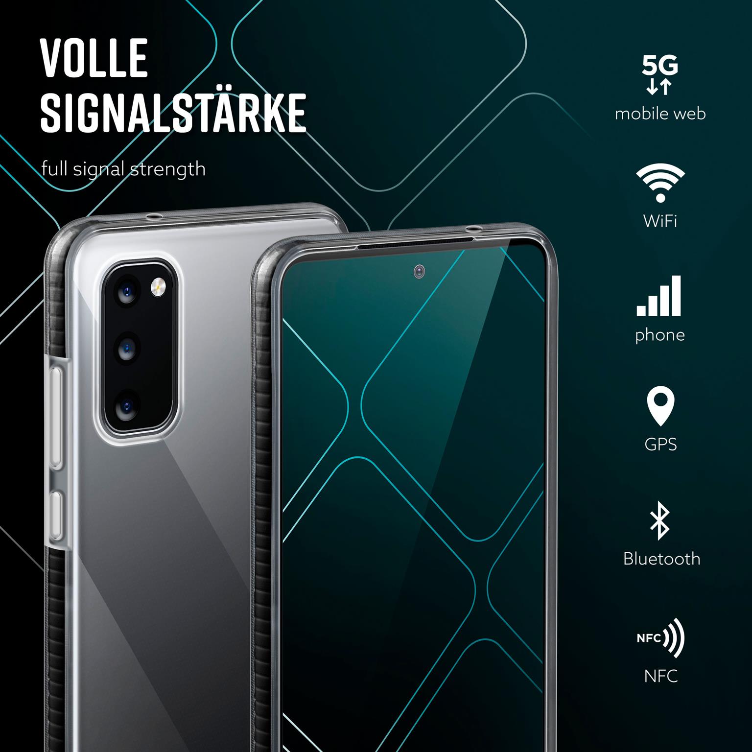 ONEFLOW Cushion Case Samsung Galaxy S20 5G Bumper Hülle – Weiteres Produktbild 4 ONEFLOW Cushion Case Samsung Galaxy S20 5G Bumper Hülle – Weiteres Produktbild 4