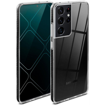 ONEFLOW Cushion Case Samsung Galaxy S21 Ultra Bumper Hülle – Schwarz