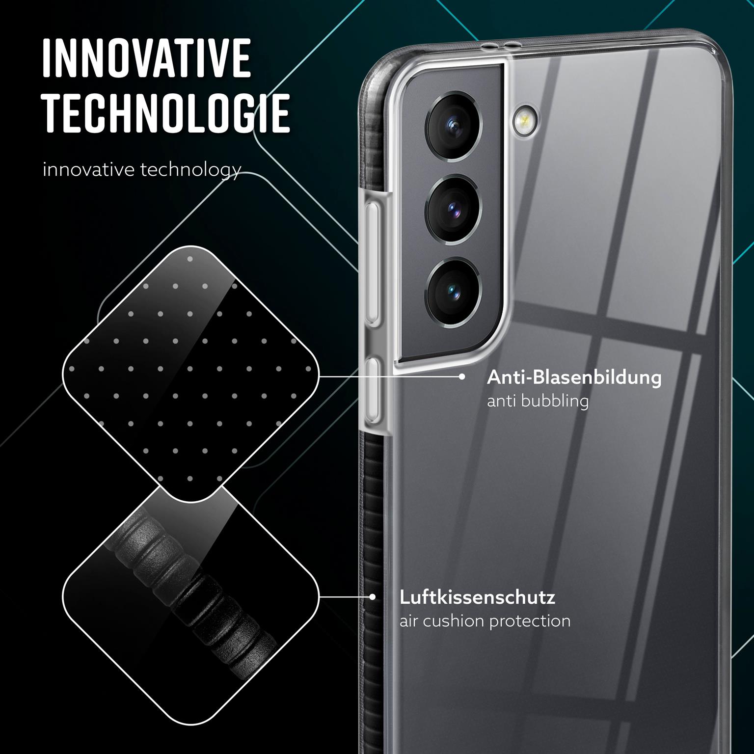 ONEFLOW Cushion Case Samsung Galaxy S21 Bumper Hülle – Weiteres Produktbild 5