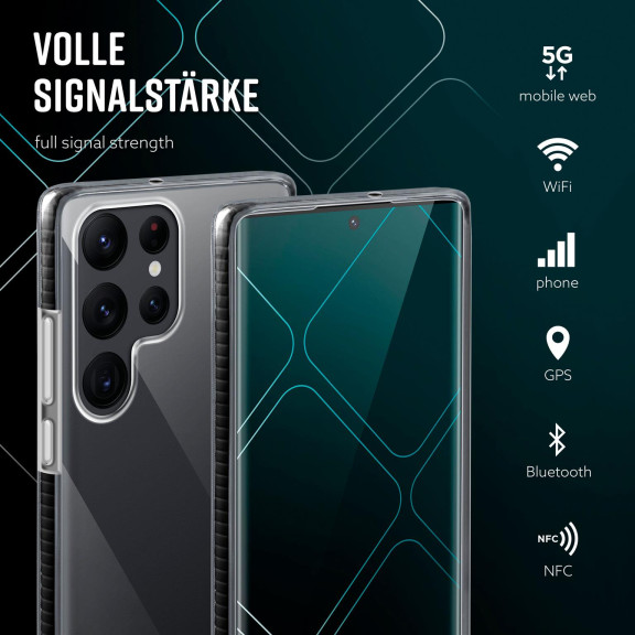 ONEFLOW Cushion Case Samsung Galaxy S22 Ultra Bumper Hülle – Weiteres Produktbild 4