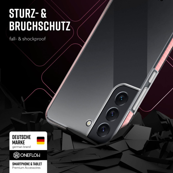 ONEFLOW Cushion Case Samsung Galaxy S22 Bumper Hülle – Weiteres Produktbild 3 ONEFLOW Cushion Case Samsung Galaxy S22 Bumper Hülle – Weiteres Produktbild 3