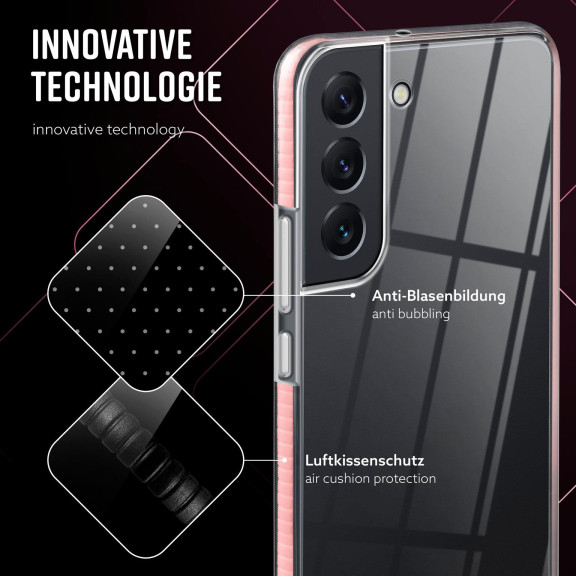 ONEFLOW Cushion Case Samsung Galaxy S22 Bumper Hülle – Weiteres Produktbild 5 ONEFLOW Cushion Case Samsung Galaxy S22 Bumper Hülle – Weiteres Produktbild 5