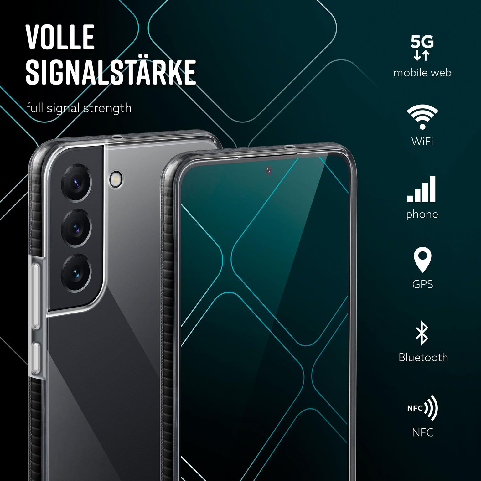 ONEFLOW Cushion Case Samsung Galaxy S22 Bumper Hülle – Weiteres Produktbild 4 ONEFLOW Cushion Case Samsung Galaxy S22 Bumper Hülle – Weiteres Produktbild 4