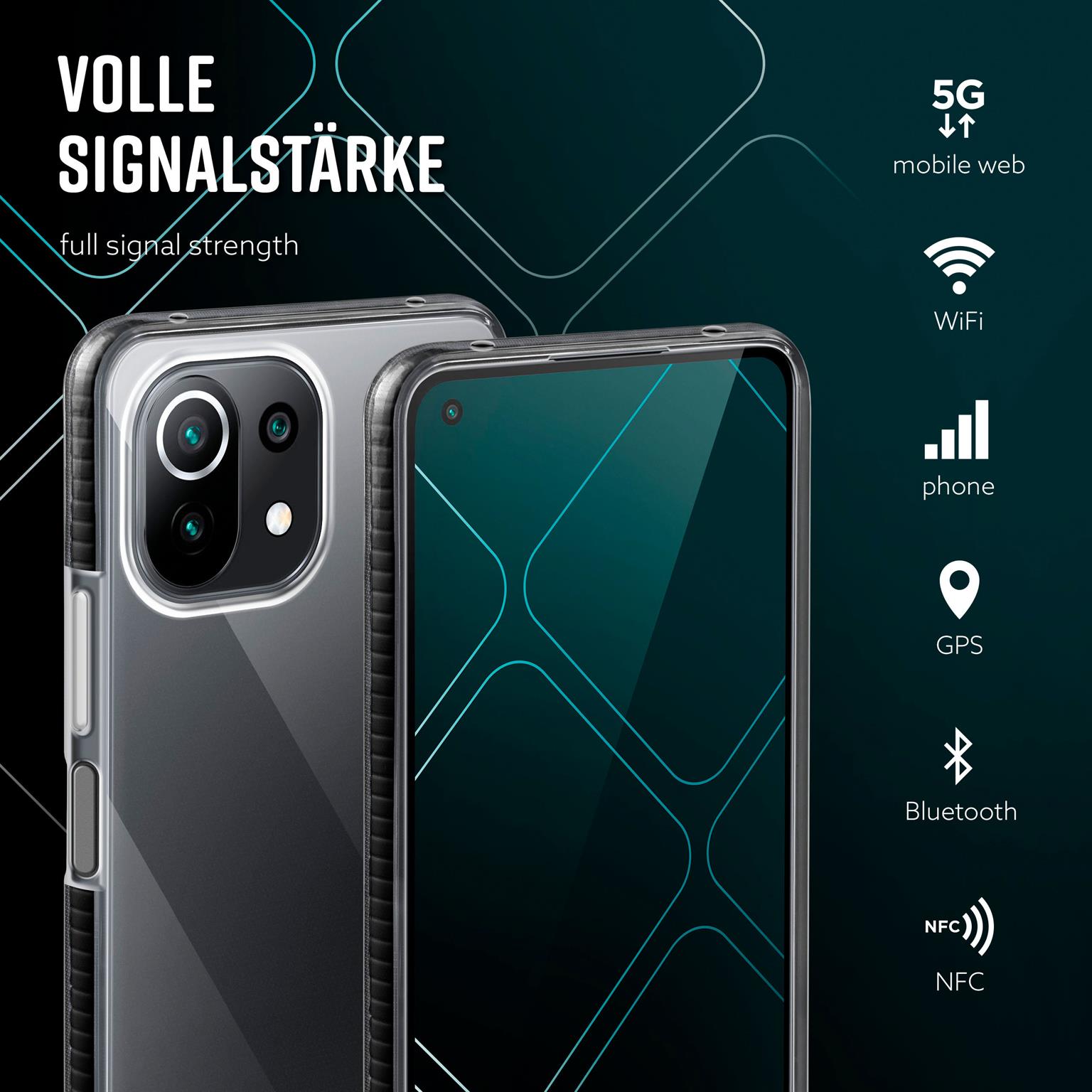 ONEFLOW Cushion Case Xiaomi Mi 11 Lite 5G Bumper Hülle – Weiteres Produktbild 3