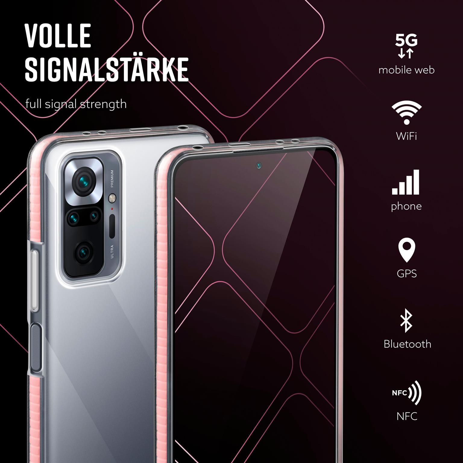 ONEFLOW Cushion Case Redmi Note 10 Pro Bumper Hülle – Weiteres Produktbild 3