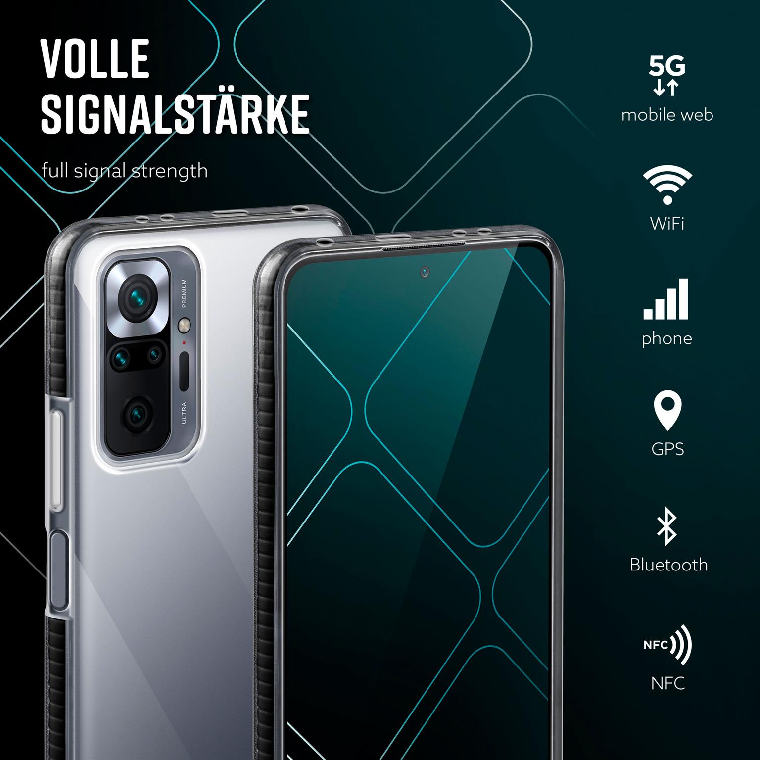 ONEFLOW Cushion Case Redmi Note 10 Pro Bumper Hülle – Weiteres Produktbild 3