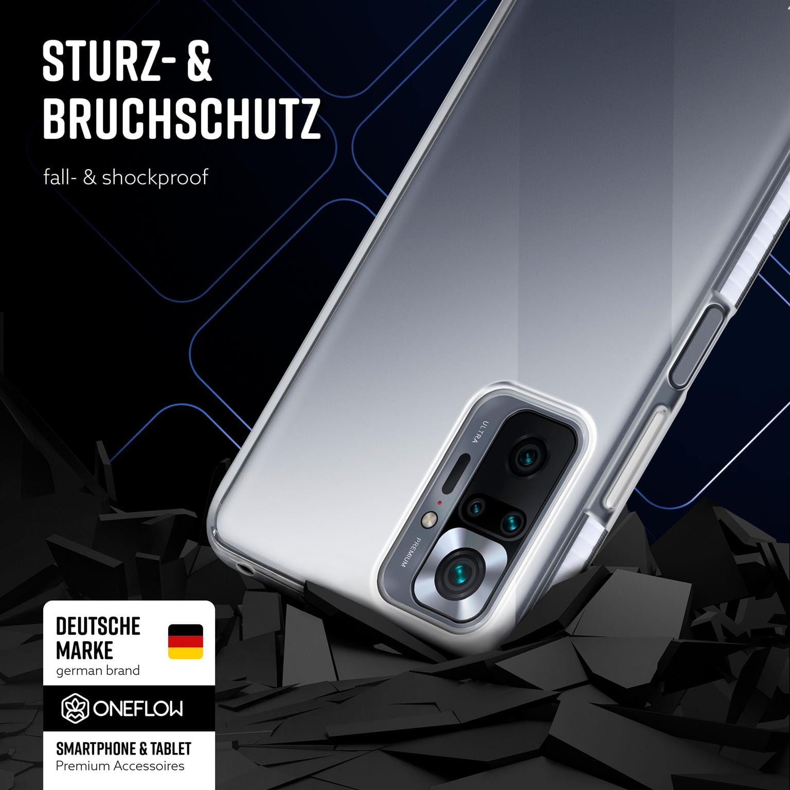 ONEFLOW Cushion Case Redmi Note 10 Pro Bumper Hülle – Weiteres Produktbild 3 ONEFLOW Cushion Case Redmi Note 10 Pro Bumper Hülle – Weiteres Produktbild 3