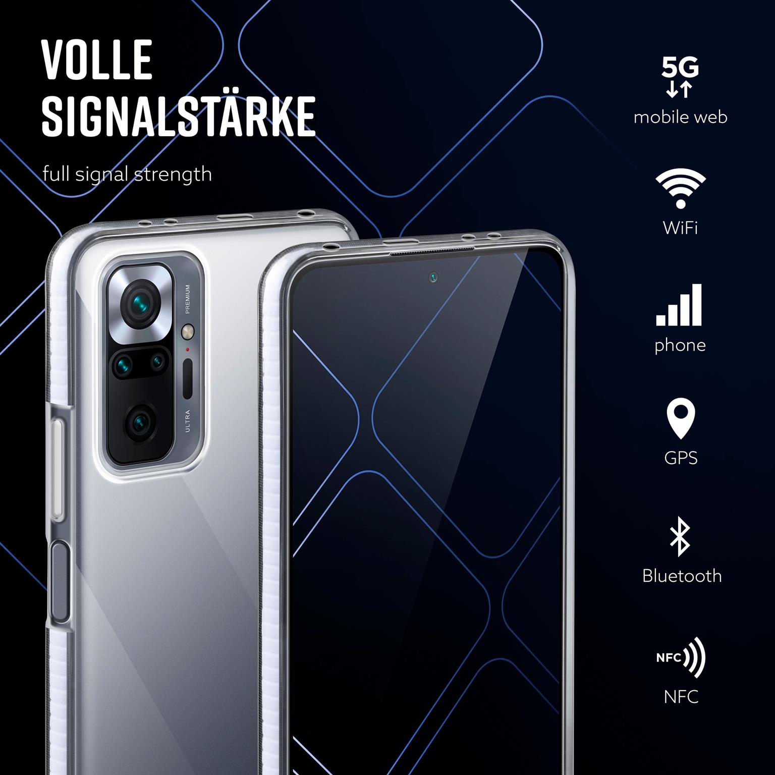 ONEFLOW Cushion Case Redmi Note 10 Pro Bumper Hülle – Weiteres Produktbild 3