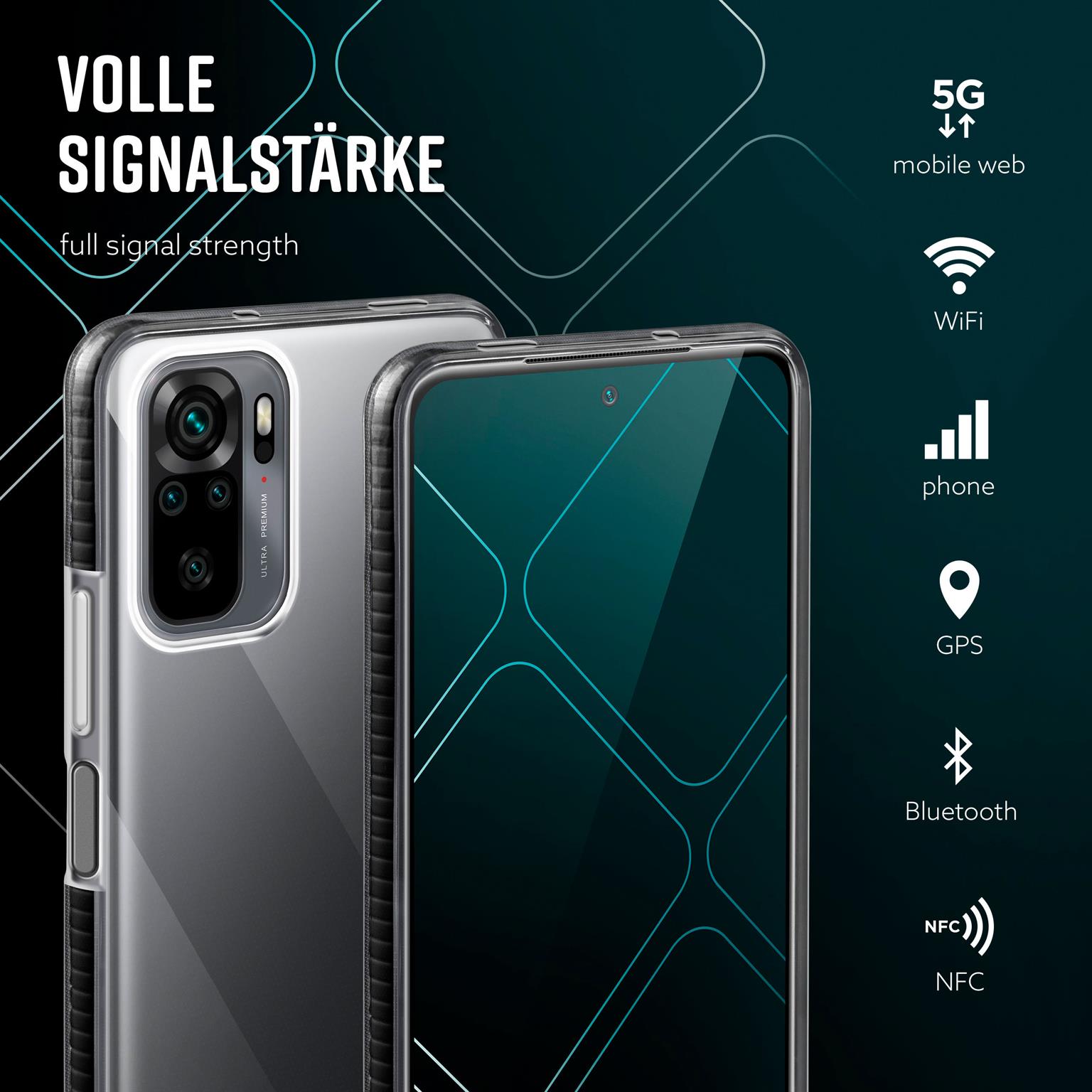 ONEFLOW Cushion Case Redmi Note 10 Bumper Hülle – Weiteres Produktbild 4