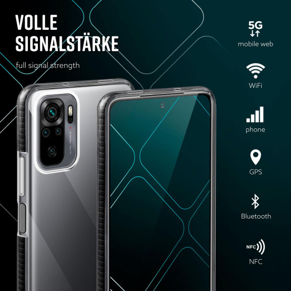 ONEFLOW Cushion Case Redmi Note 10S Bumper Hülle – Weiteres Produktbild 4