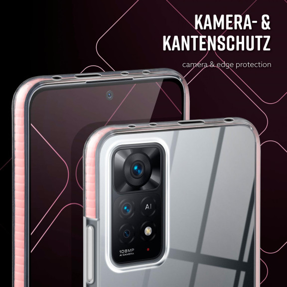 ONEFLOW Cushion Case Redmi Note 11 Pro Bumper Hülle – Weiteres Produktbild 2