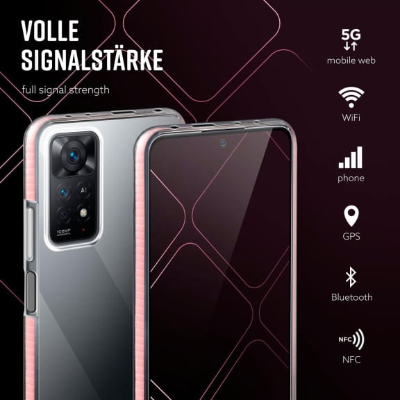 ONEFLOW Cushion Case Redmi Note 11 Pro Bumper Hülle – Weiteres Produktbild 4 ONEFLOW Cushion Case Redmi Note 11 Pro Bumper Hülle – Weiteres Produktbild 4