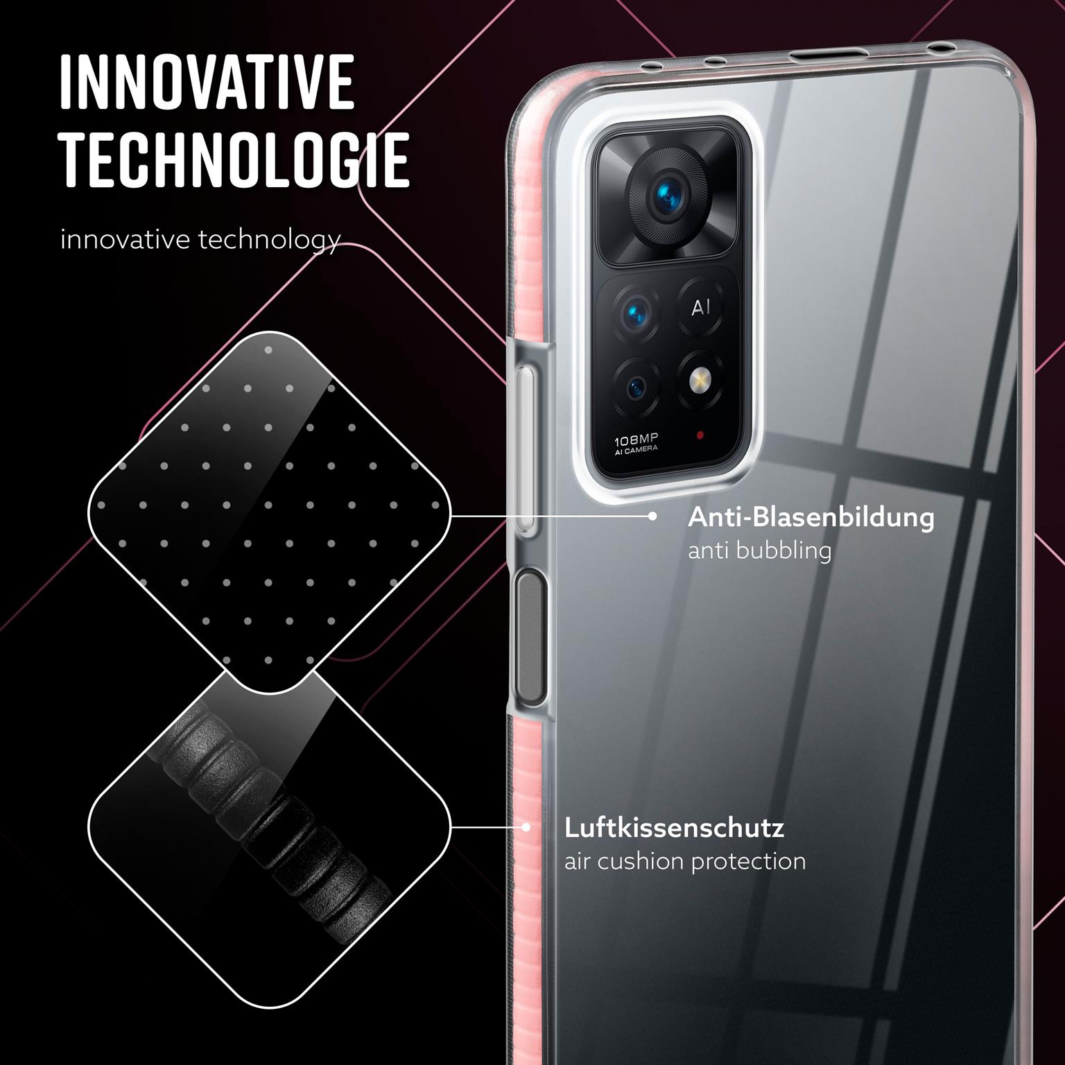 ONEFLOW Cushion Case Redmi Note 11 Pro Bumper Hülle – Weiteres Produktbild 4