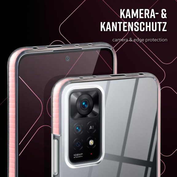 ONEFLOW Cushion Case Redmi Note 11 Pro 5G Bumper Hülle – Weiteres Produktbild 2