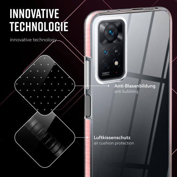 ONEFLOW Cushion Case Redmi Note 11 Pro 5G Bumper Hülle – Weiteres Produktbild 5