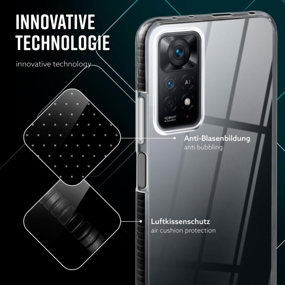 ONEFLOW Cushion Case Redmi Note 11 Pro 5G Bumper Hülle – Weiteres Produktbild 5