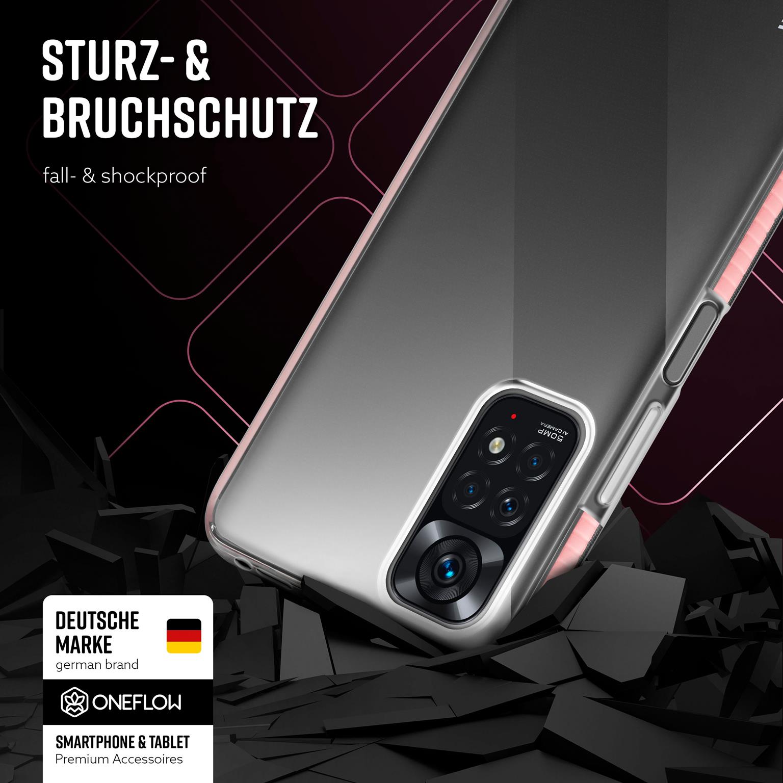 ONEFLOW Cushion Case Redmi Note 11 Bumper Hülle – Weiteres Produktbild 2