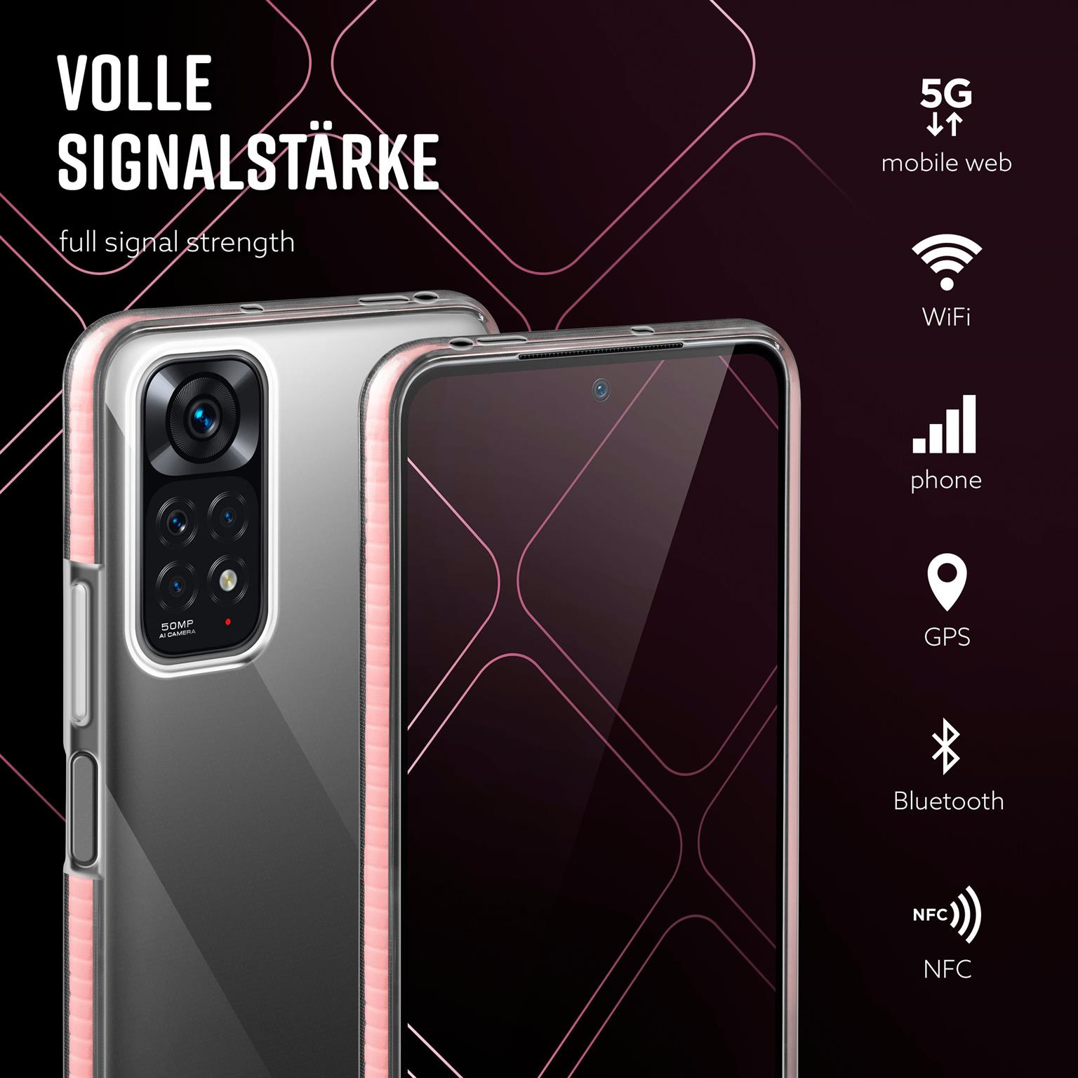 ONEFLOW Cushion Case Redmi Note 11 Bumper Hülle – Weiteres Produktbild 3
