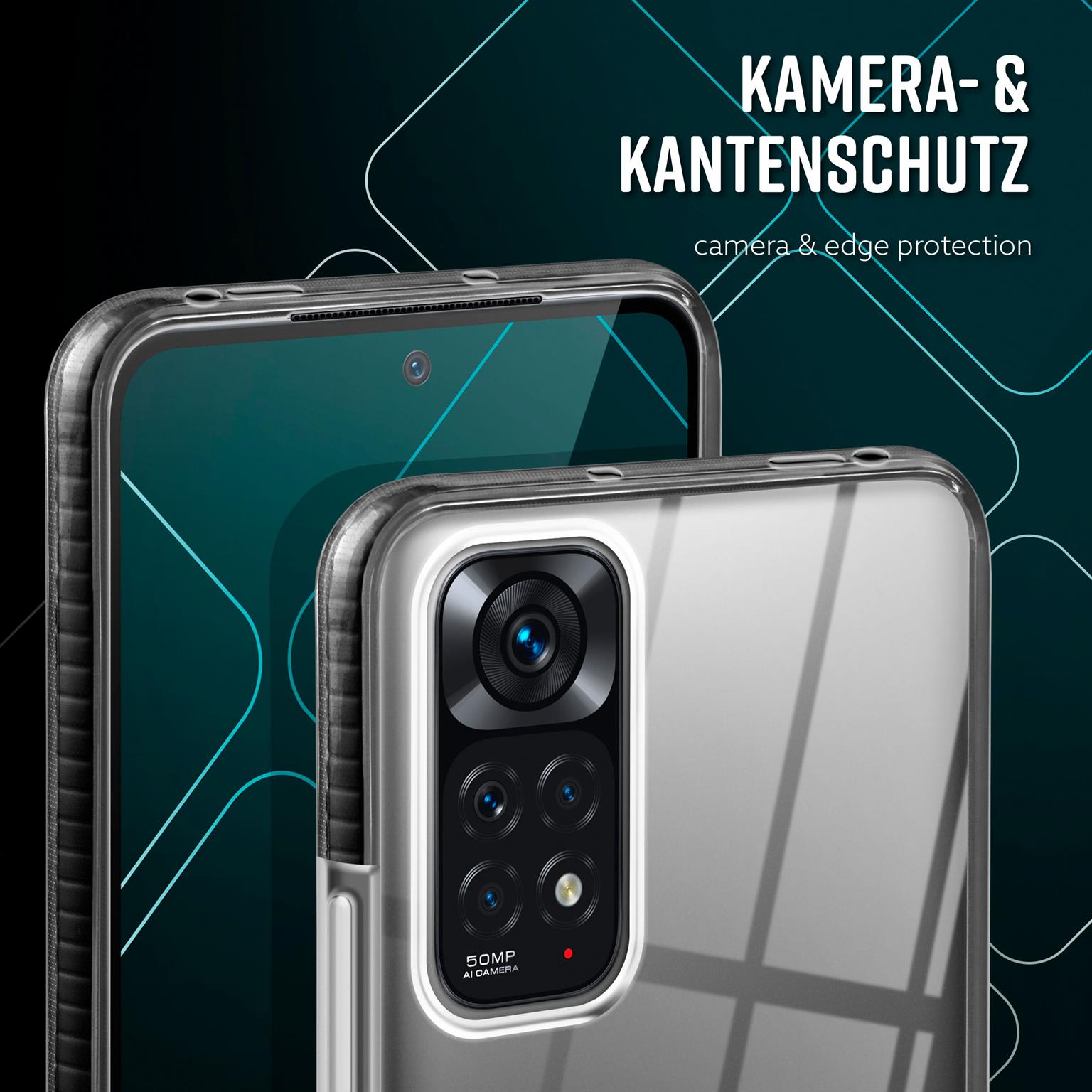 ONEFLOW Cushion Case Redmi Note 11 Bumper Hülle – Weiteres Produktbild 2 ONEFLOW Cushion Case Redmi Note 11 Bumper Hülle – Weiteres Produktbild 2