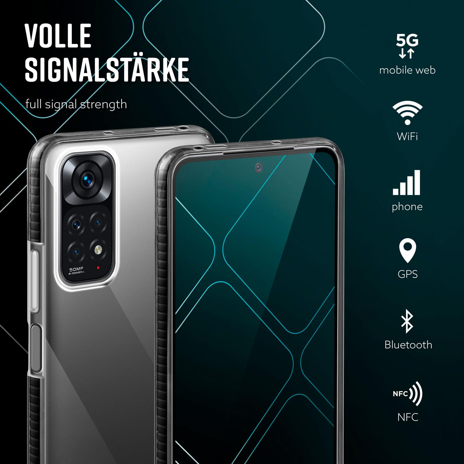 ONEFLOW Cushion Case Redmi Note 11 Bumper Hülle – Weiteres Produktbild 3