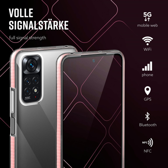 ONEFLOW Cushion Case Redmi Note 11S Bumper Hülle – Weiteres Produktbild 4