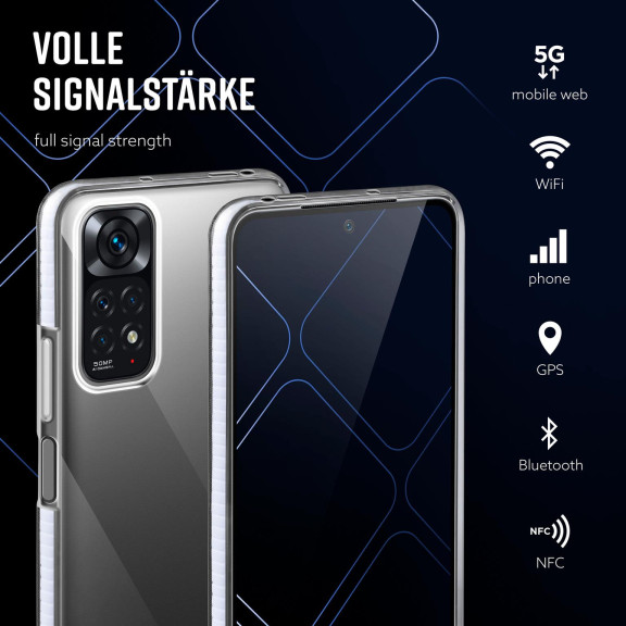 ONEFLOW Cushion Case Redmi Note 11S Bumper Hülle – Weiteres Produktbild 4