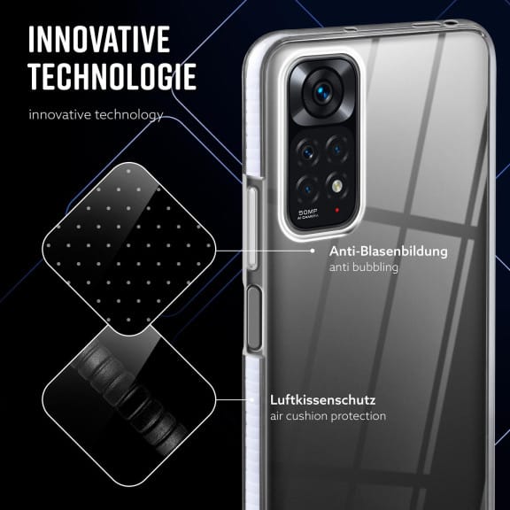 ONEFLOW Cushion Case Redmi Note 11S Bumper Hülle – Weiteres Produktbild 5 ONEFLOW Cushion Case Redmi Note 11S Bumper Hülle – Weiteres Produktbild 5