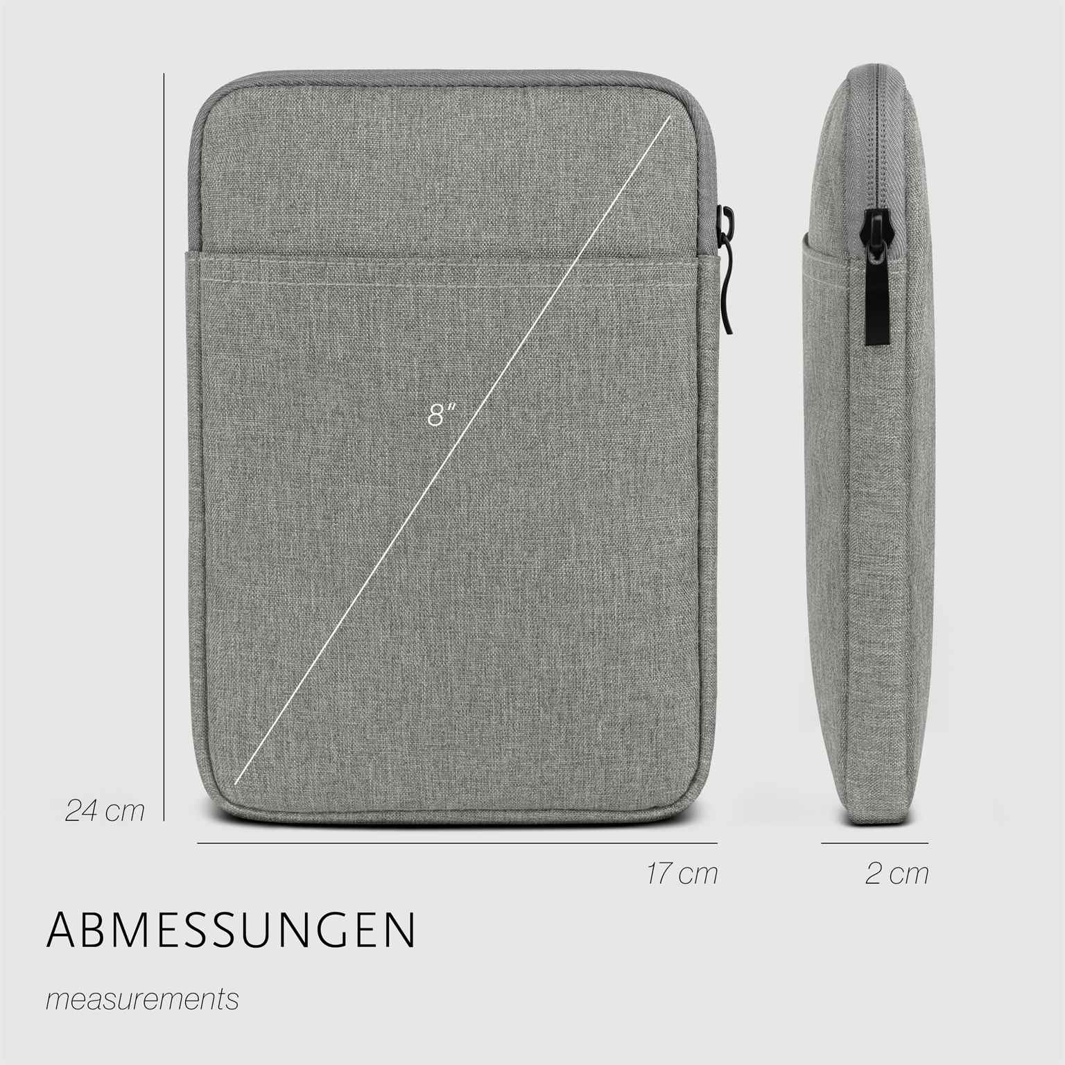 moex Dash Case Amazon Fire HD 8 (2020) Sleeve Tasche – Weiteres Produktbild 5