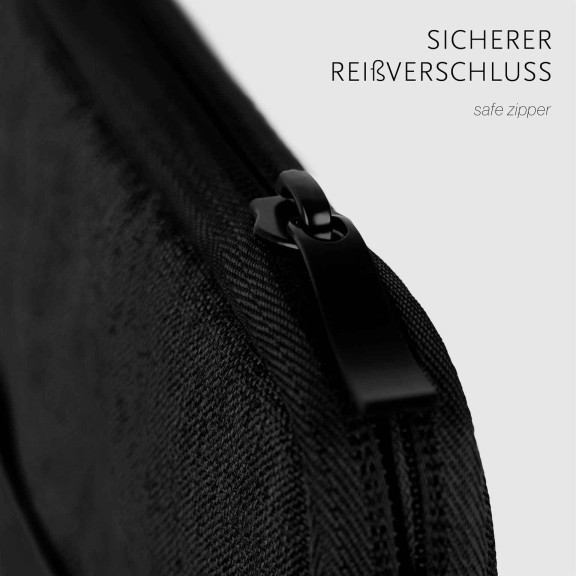 moex Dash Case für iPad mini (6. Generation - 2021) – Sleeve Tablet Tasche mit Zubehörfach und Reißverschluss – Weiteres Produktbild 5