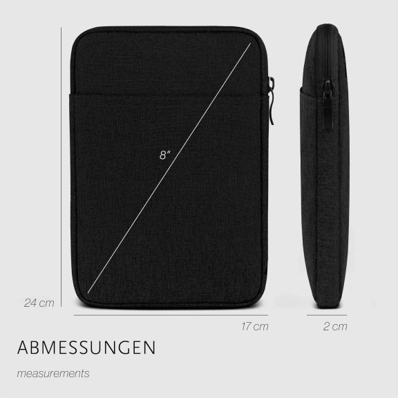 moex Dash Case iPad mini 7 (2024) Sleeve Tasche – Weiteres Produktbild 6