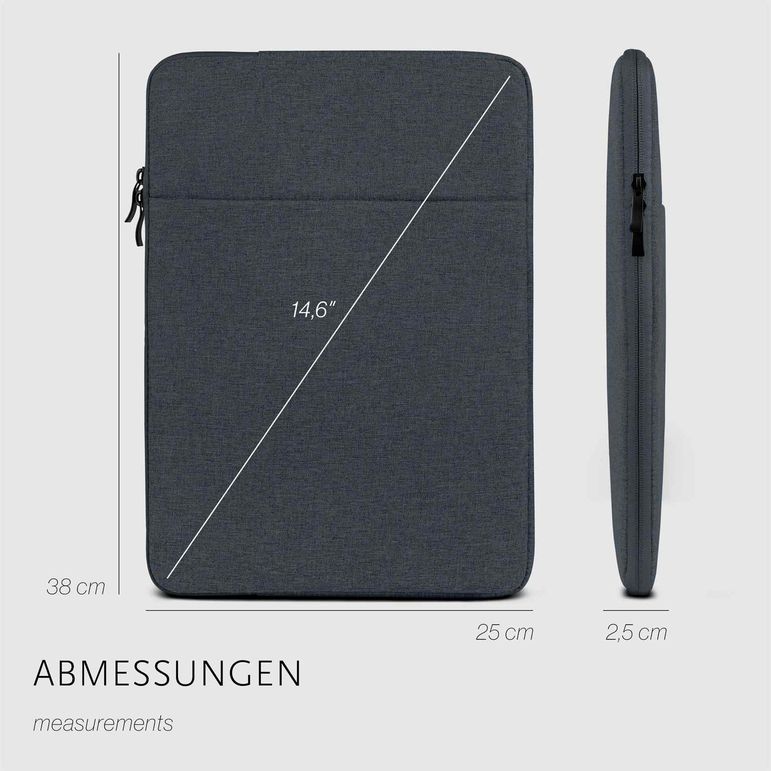 moex Dash Case MacBook Air M2 (15 Zoll) Sleeve Tasche – Weiteres Produktbild 5