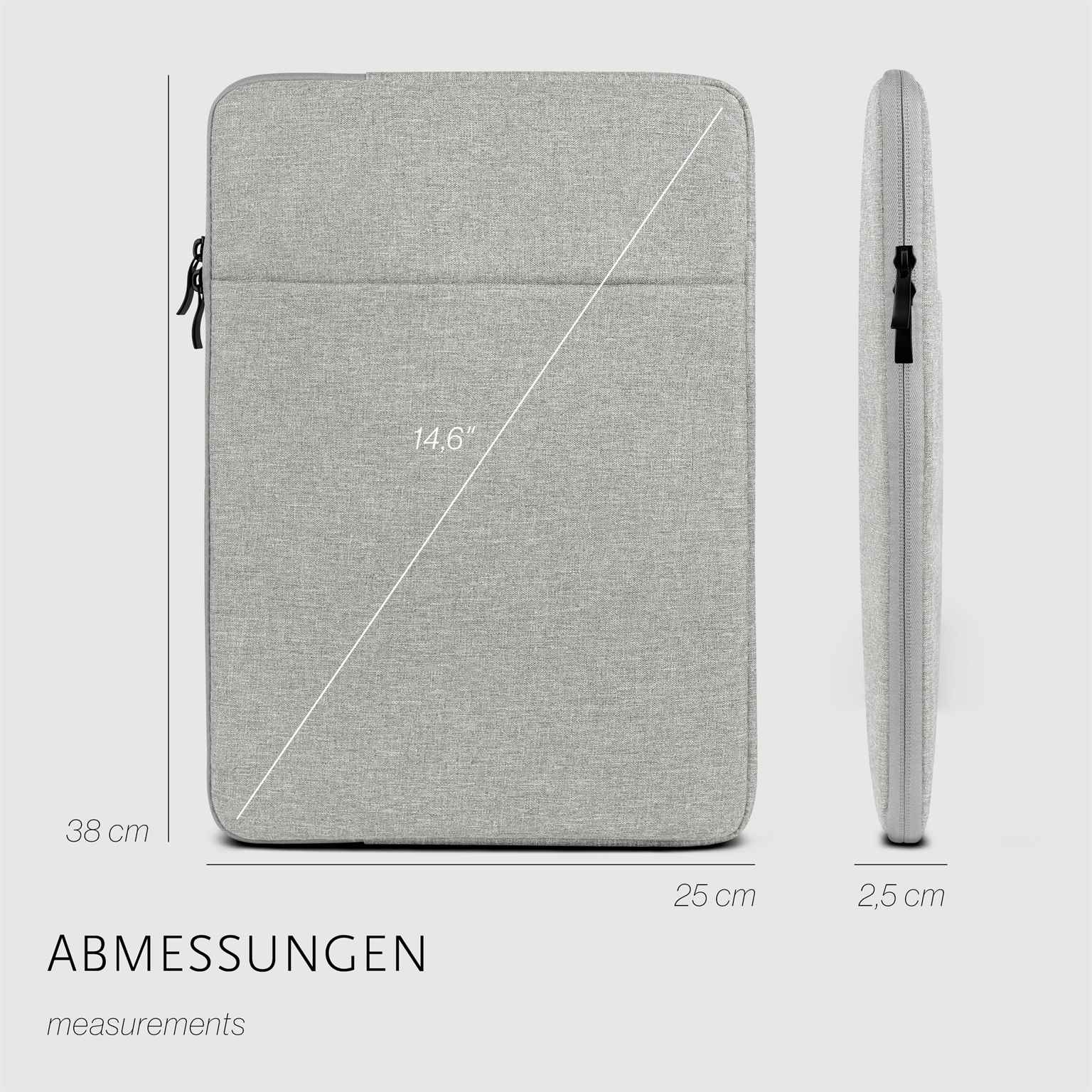 moex Dash Case MacBook Air M2 (15 Zoll) Sleeve Tasche – Weiteres Produktbild 5