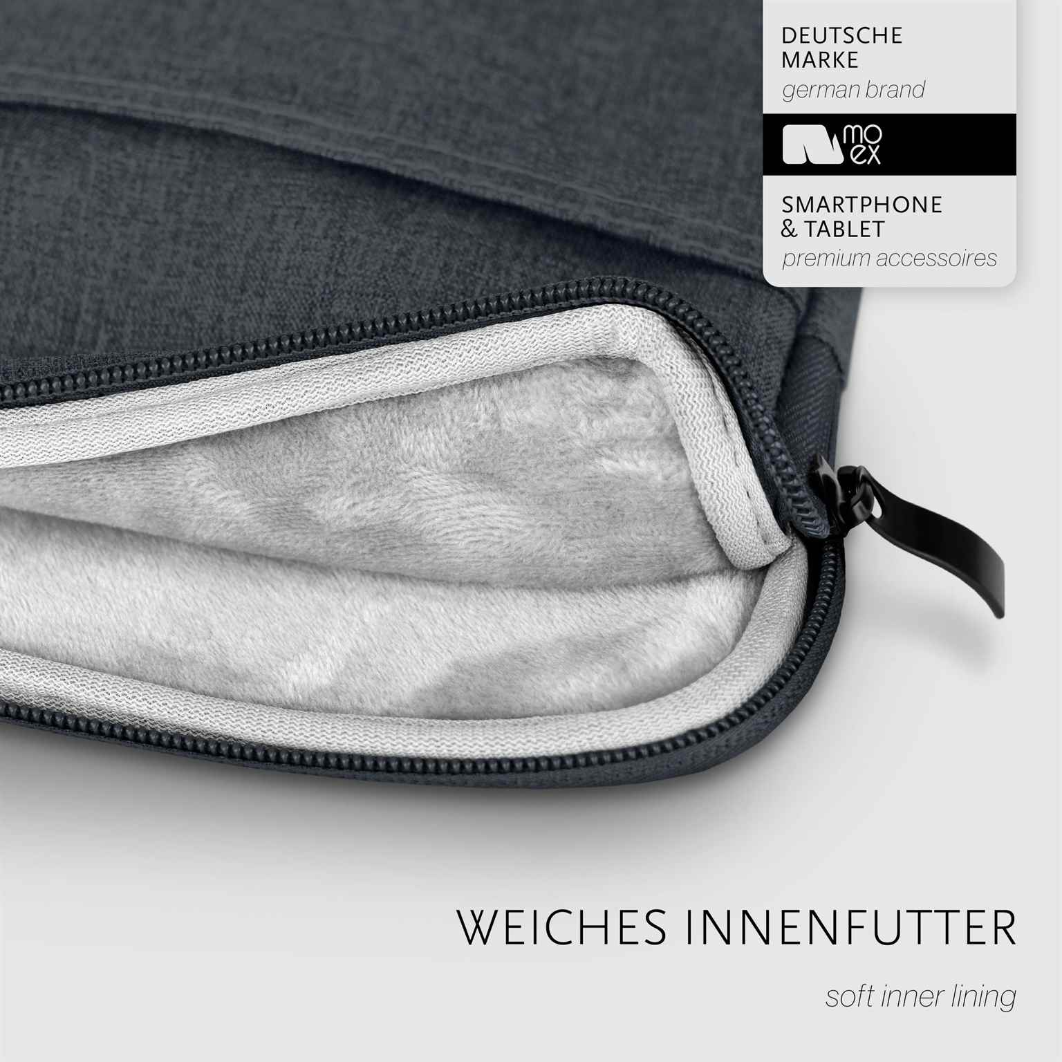 moex Dash Case Samsung Galaxy Tab S9 FE Sleeve Tasche – Weiteres Produktbild 2