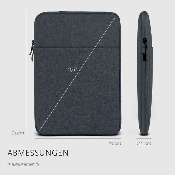 moex Dash Case Xiaomi Pad 6S Pro 12.4 Sleeve Tasche – Weiteres Produktbild 6