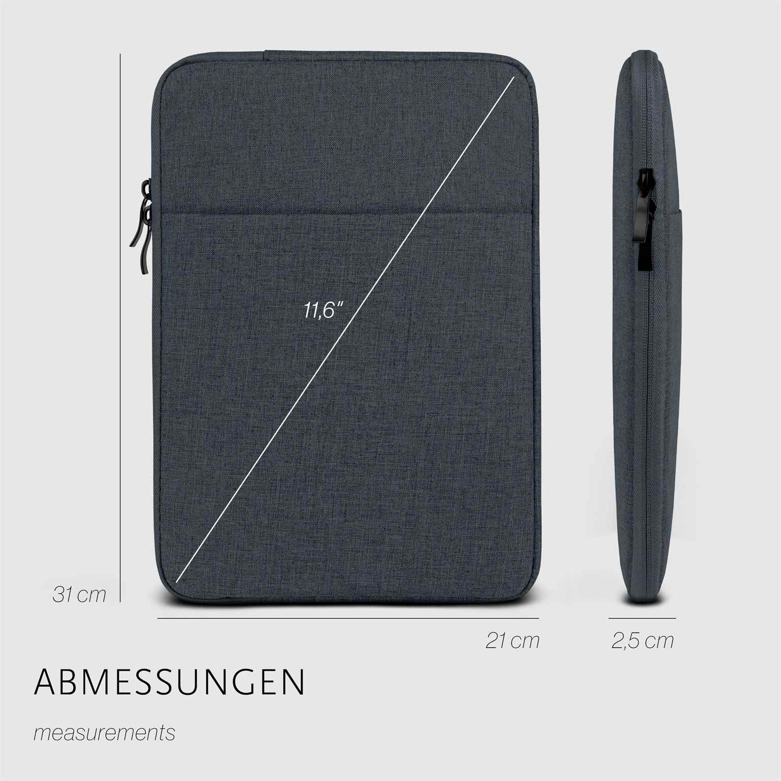 moex Dash Case Xiaomi Pad 6S Pro 12.4 Sleeve Tasche – Weiteres Produktbild 5